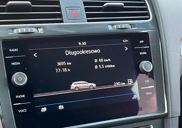 Volkswagen Golf cena 46500 przebieg: 170000, rok produkcji 2020 z Wrocław małe 781